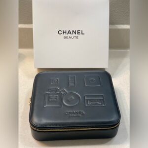 Chanel Cosmetics Makeup Jewelry Case